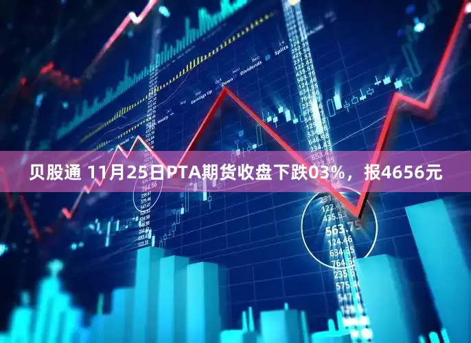 贝股通 11月25日PTA期货收盘下跌03%，报4656元