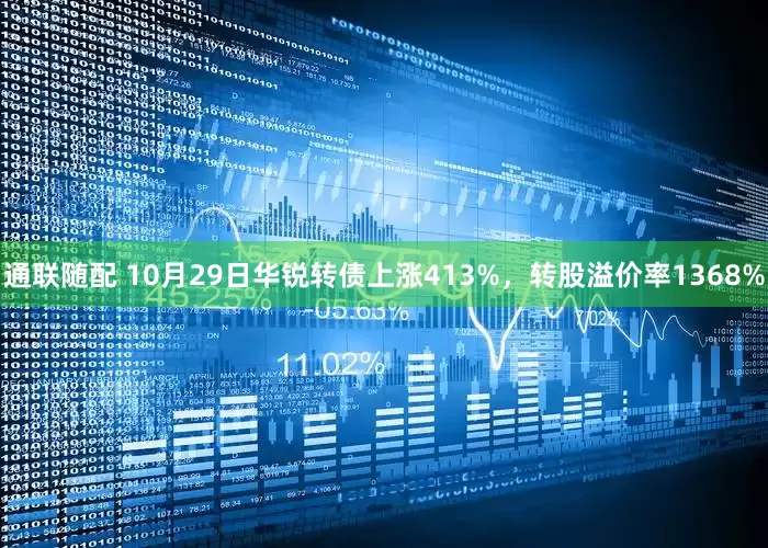 通联随配 10月29日华锐转债上涨413%，转股溢价率1368%